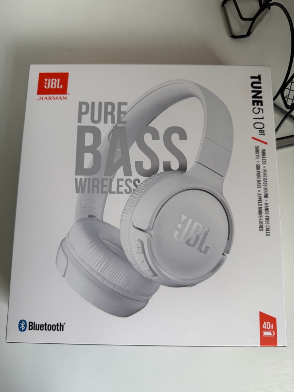 JBL White Over-Ear Headphones - Picture 7 of 7